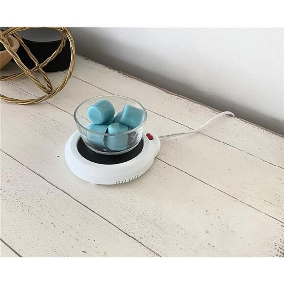 Evelots Desktop Electric Mug Warmer-Coffee/Tea/Cocoa/Soup-Scented Candles-Hot - Picture 4 of 6